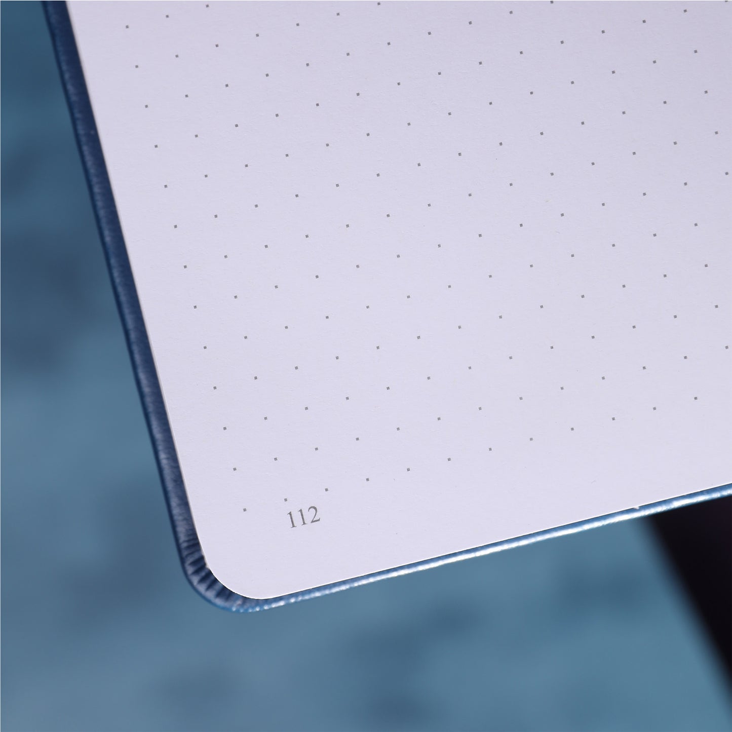 A5 Sun & Moon Dot Grid Notebook - Navy