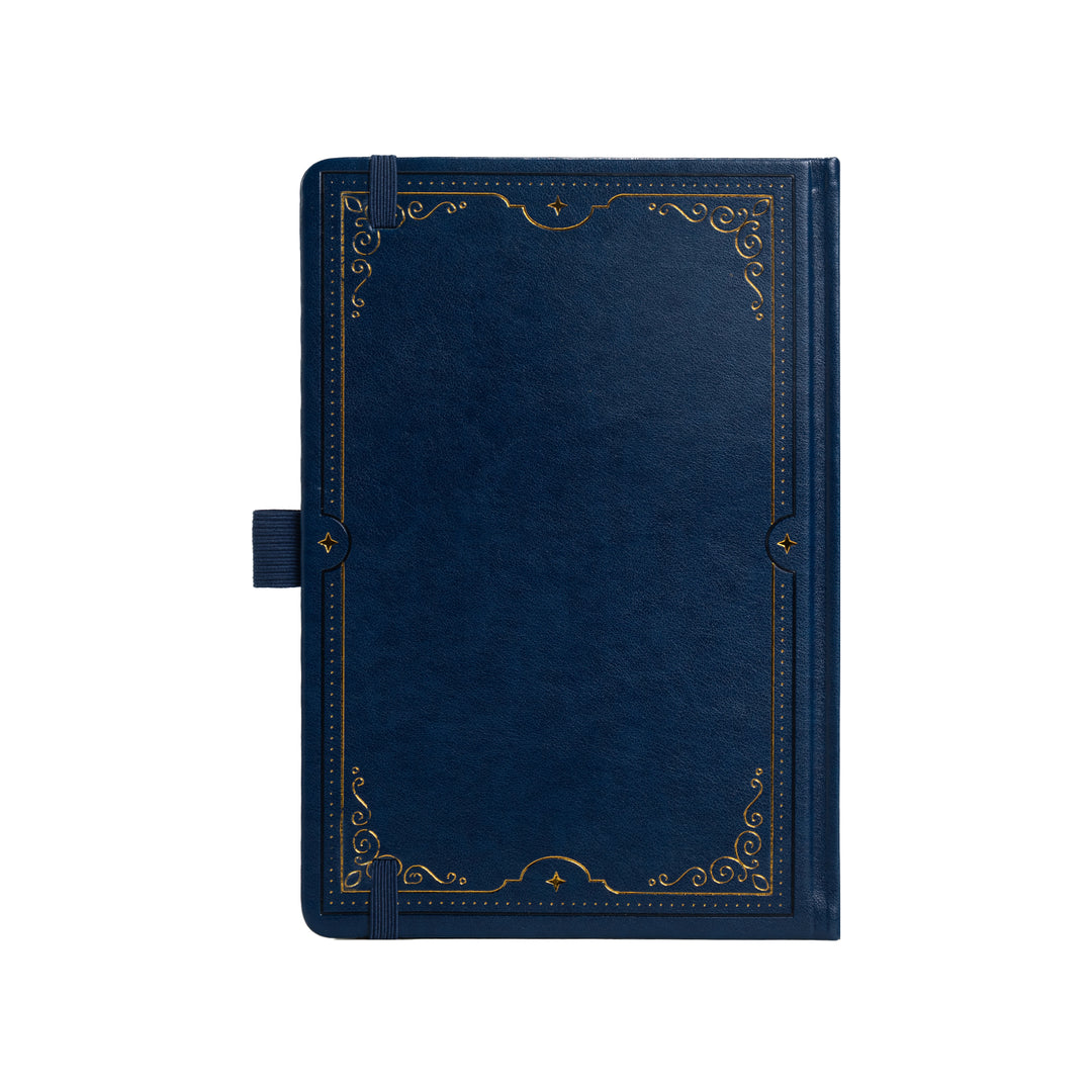 A5 Tree of Life Dot Grid Notebook - Deep Blue