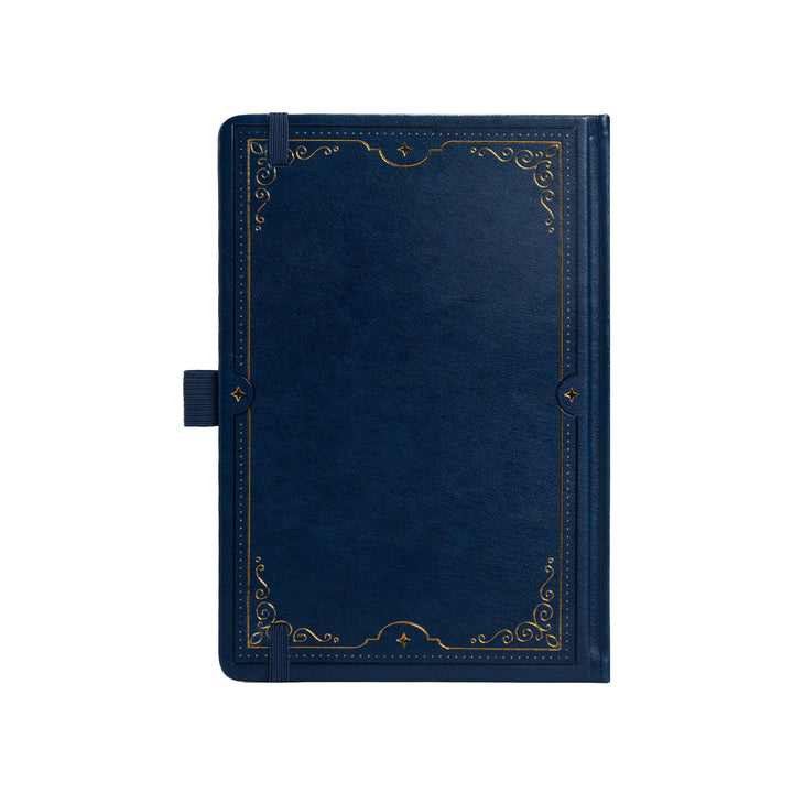 A5 Tree of Life Dot Grid Notebook - Deep Blue