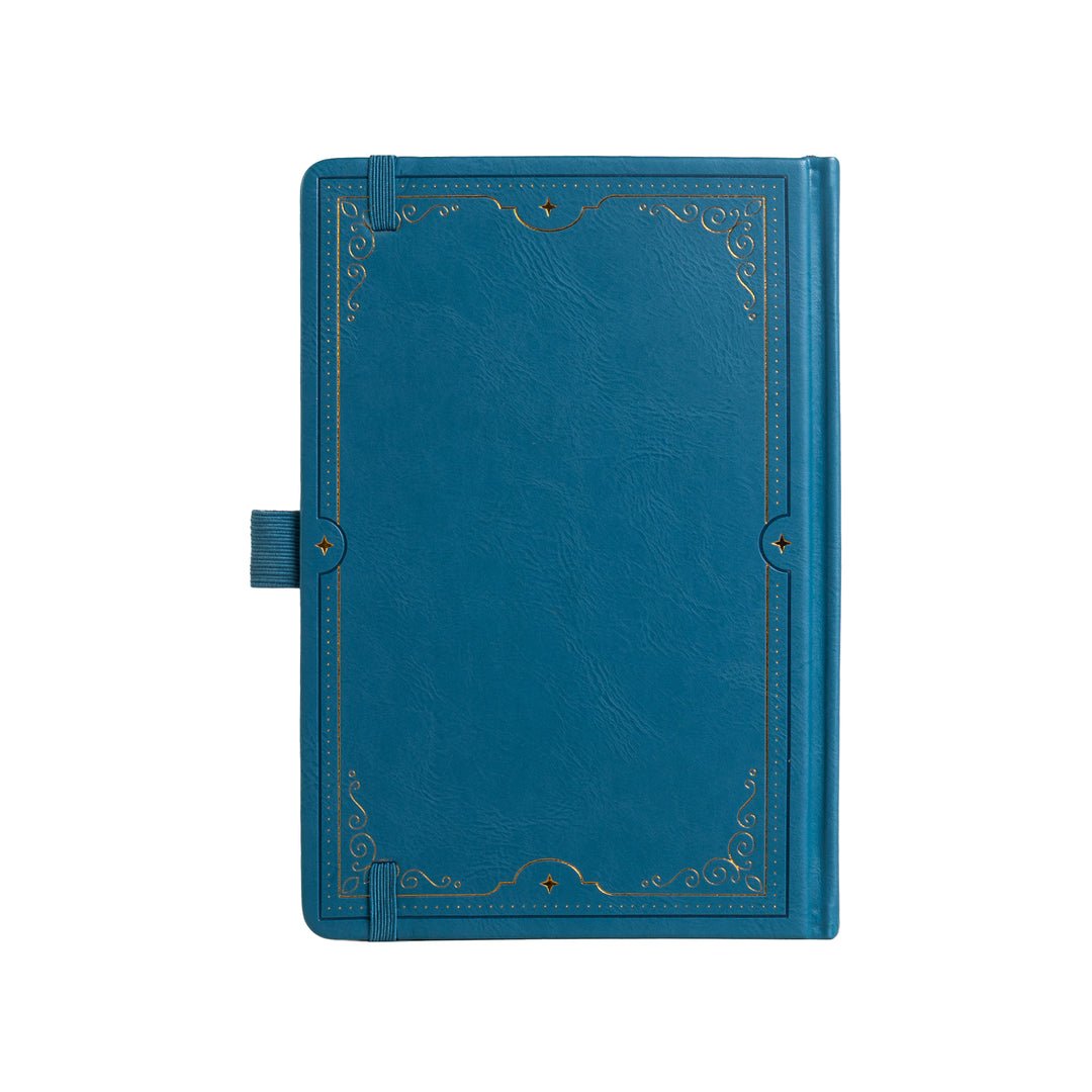 A5 Tree of Life Dot Grid Notebook - Lake Blue
