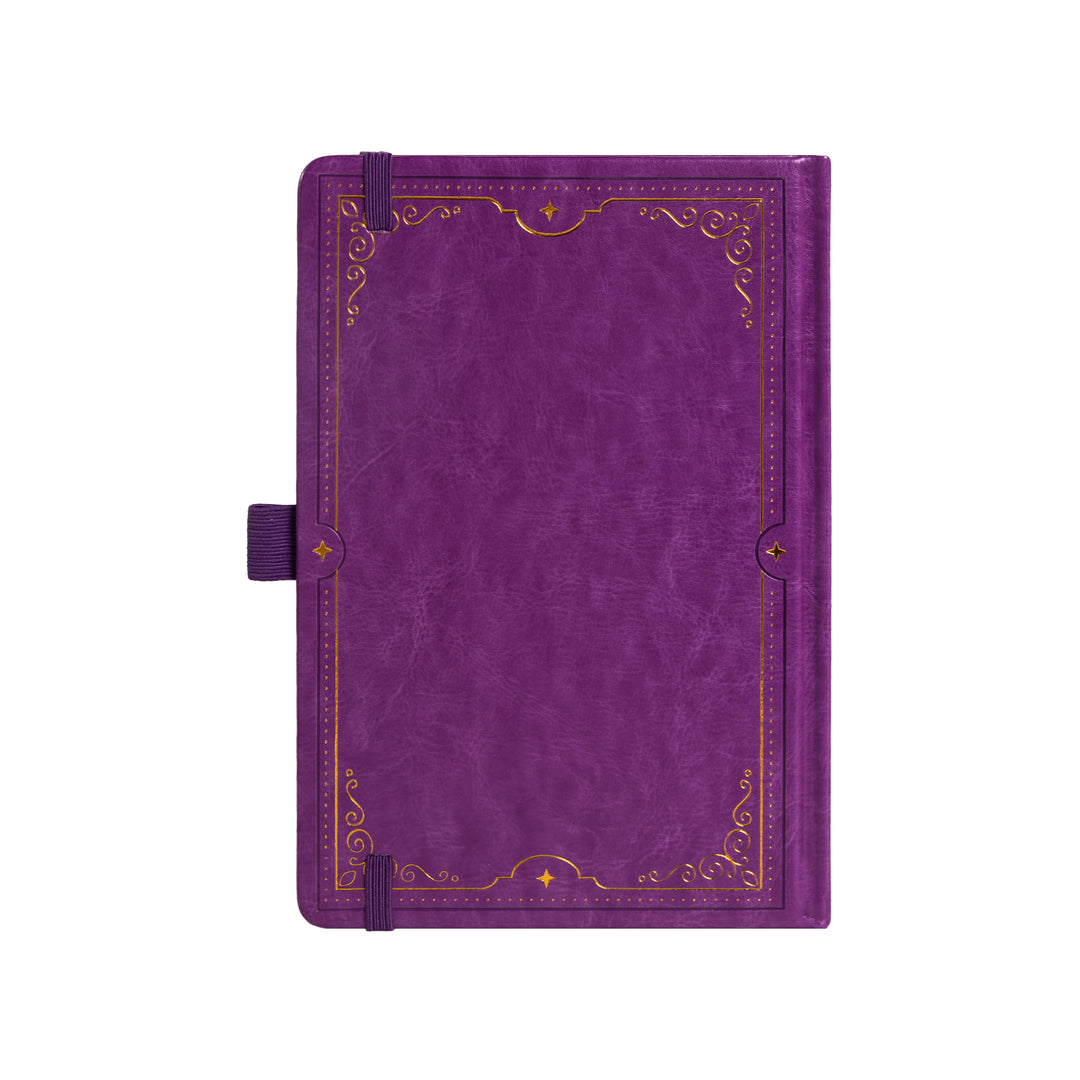 A5 Tree of Life Dot Grid Notebook - Purple