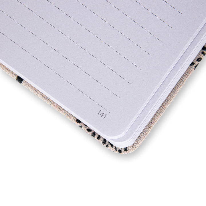 A5 Tree of Life Lined Notebook - Beige