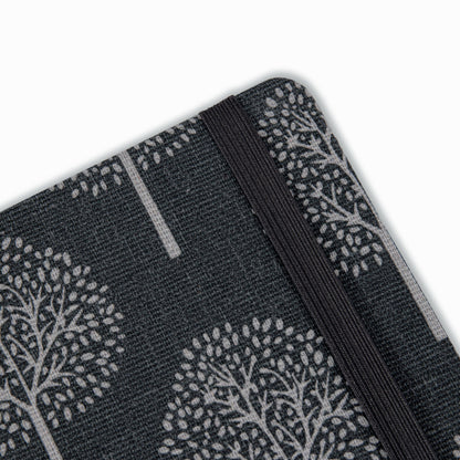 A5 Tree of Life Lined Notebook - Dim Grey