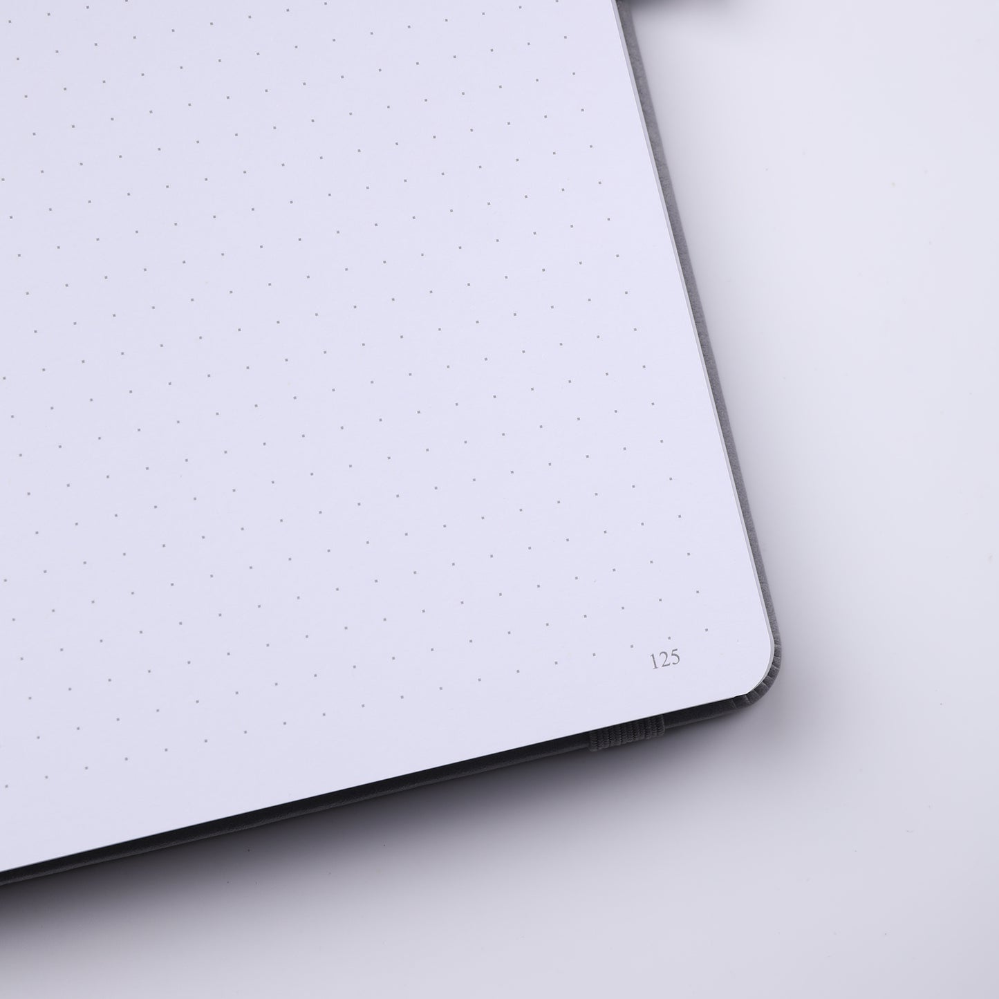 A5 Embrace the Light Dot Grid Notebook - Gray