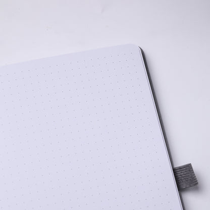 A5 Embrace the Light Dot Grid Notebook - Gray
