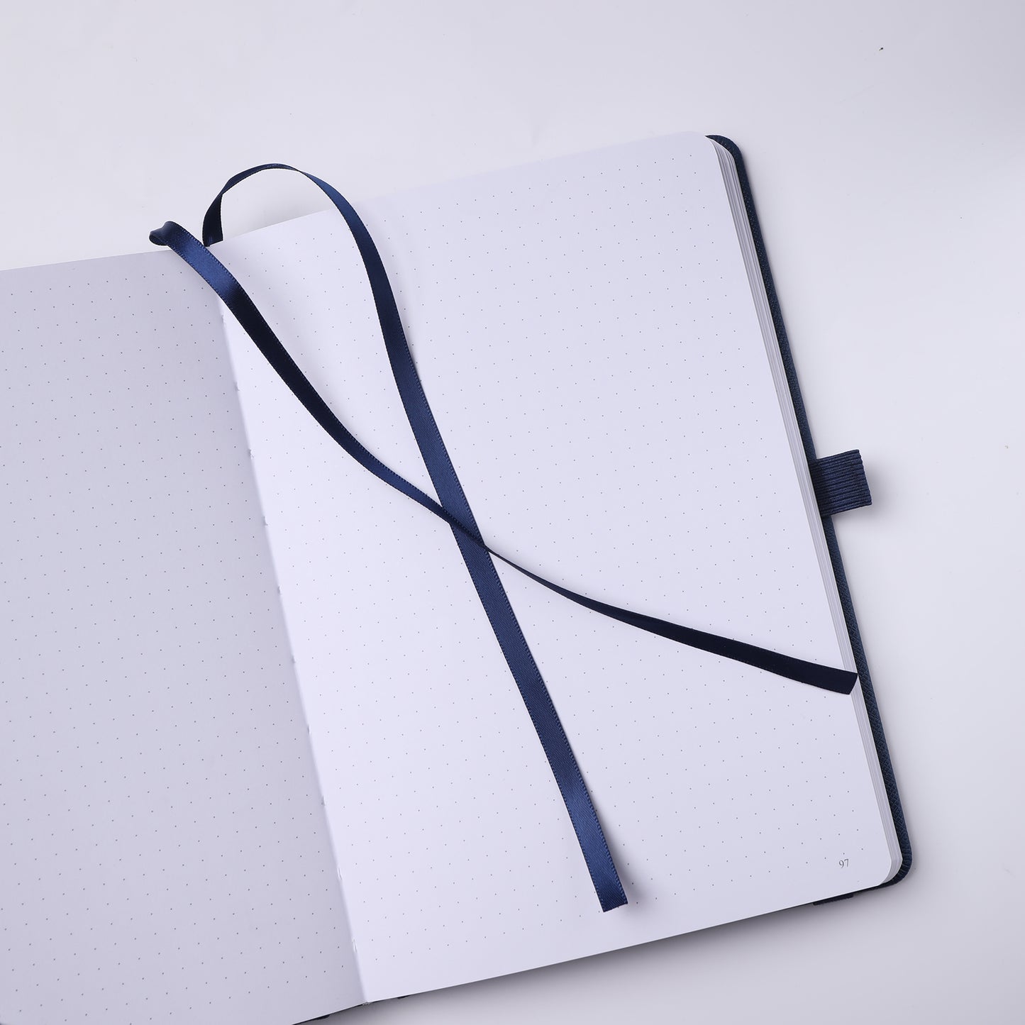 A5 Embrace the Light Dot Grid Notebook - Navy