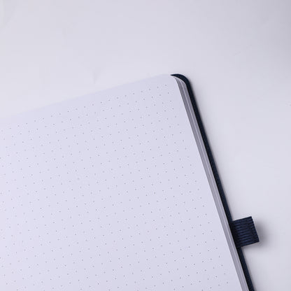 A5 Embrace the Light Dot Grid Notebook - Navy