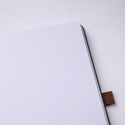 A5 Embrace the Light Dot Grid Notebook - Tan