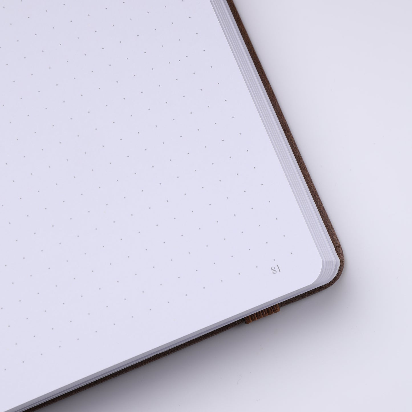 A5 Embrace the Light Dot Grid Notebook - Tan