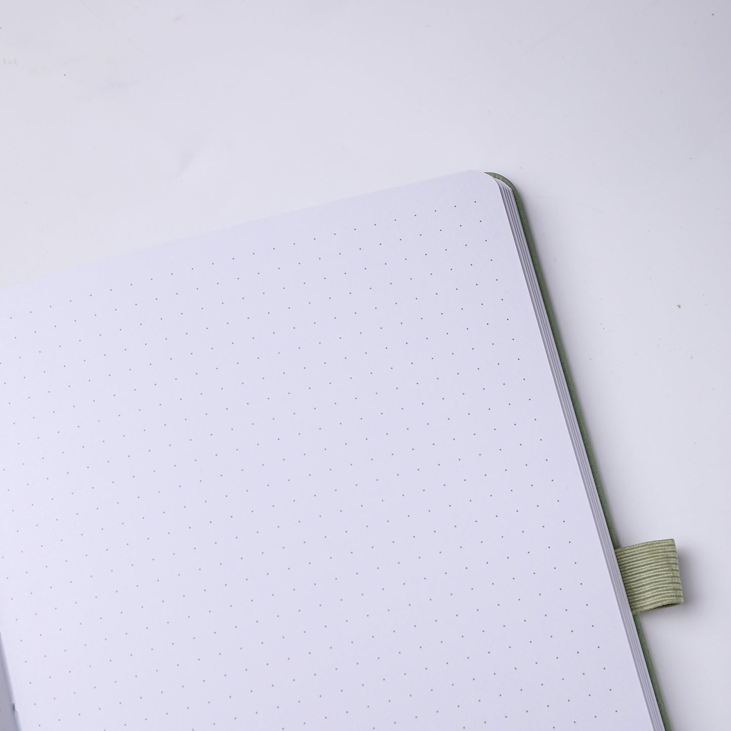 A5 Follow Your Dreams Dot Grid Notebook - Green