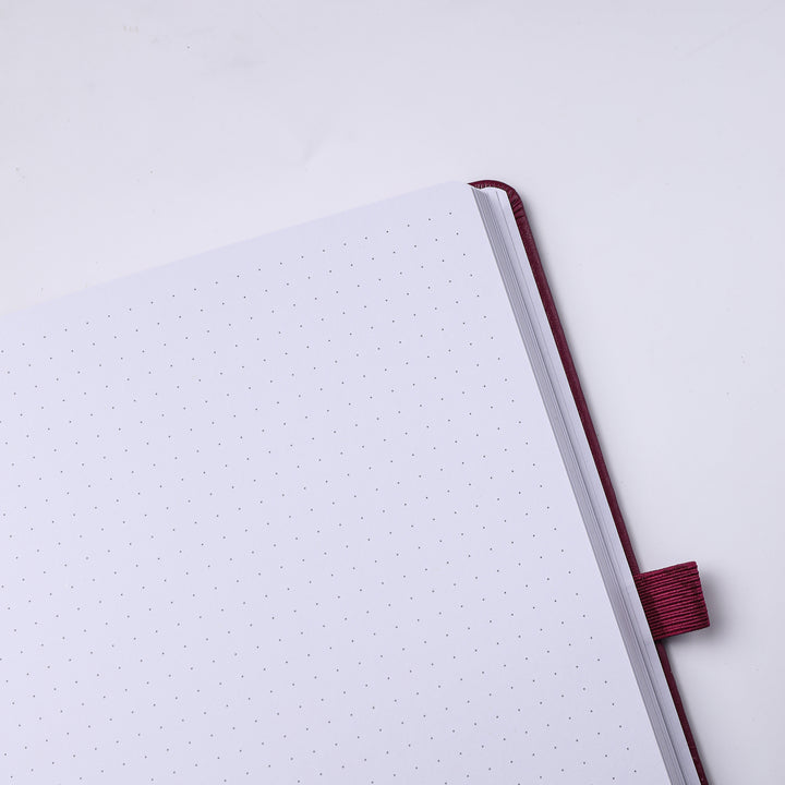 A5 Follow Your Dreams Dot Grid Notebook - Purple
