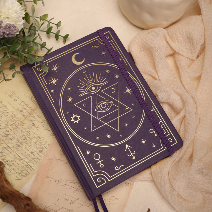 A5 Mystic Gaze Dot Grid Notebook