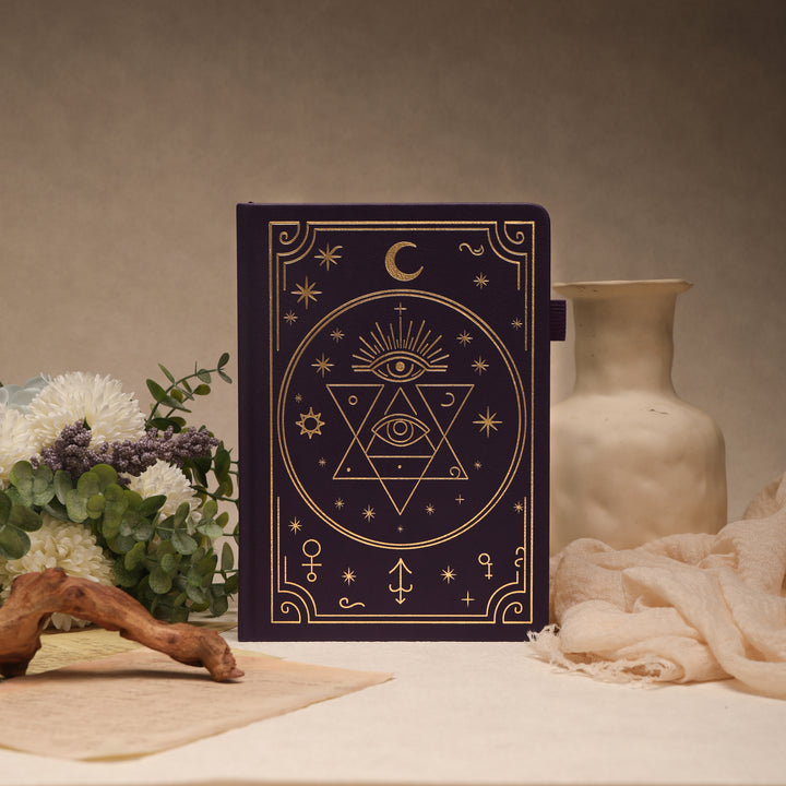 A5 Mystic Gaze Dot Grid Notebook