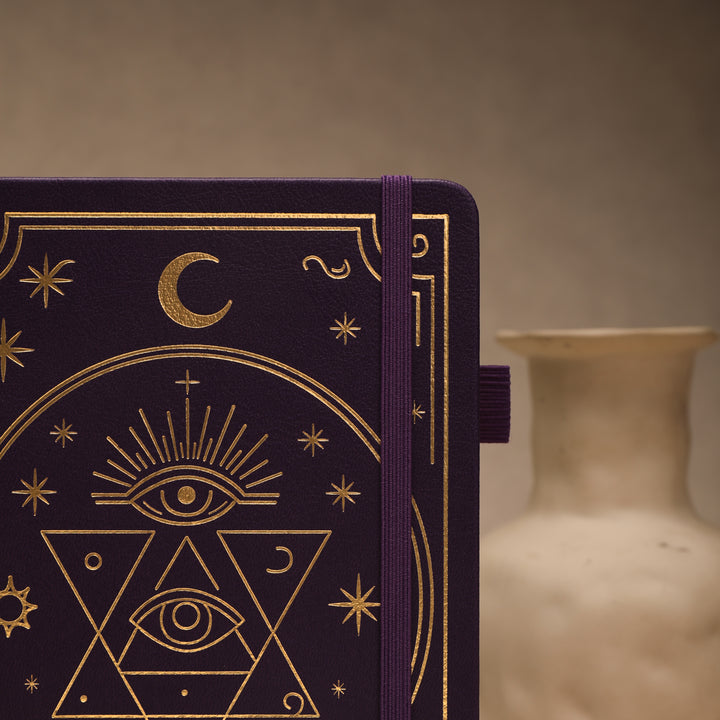 A5 Mystic Gaze Dot Grid Notebook