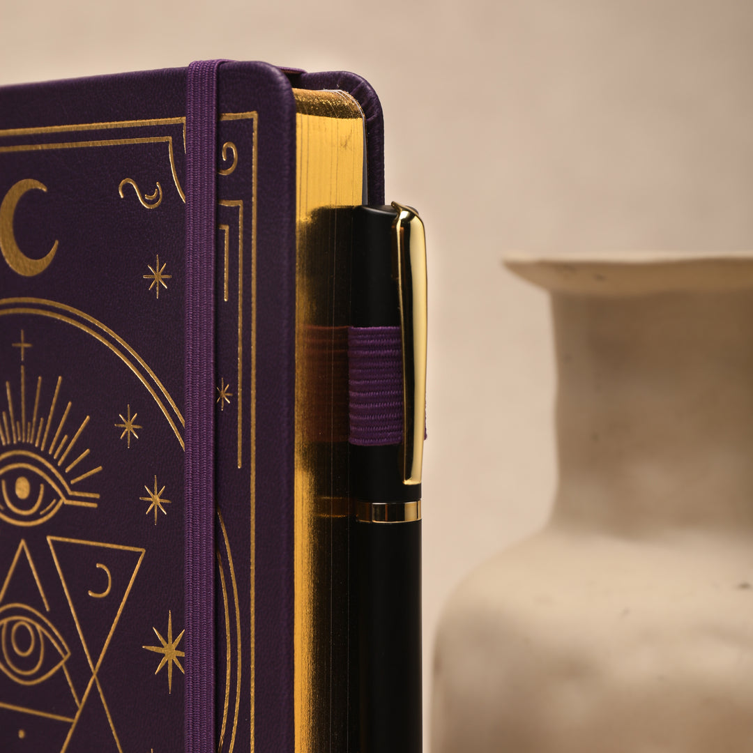 A5 Mystic Gaze Dot Grid Notebook