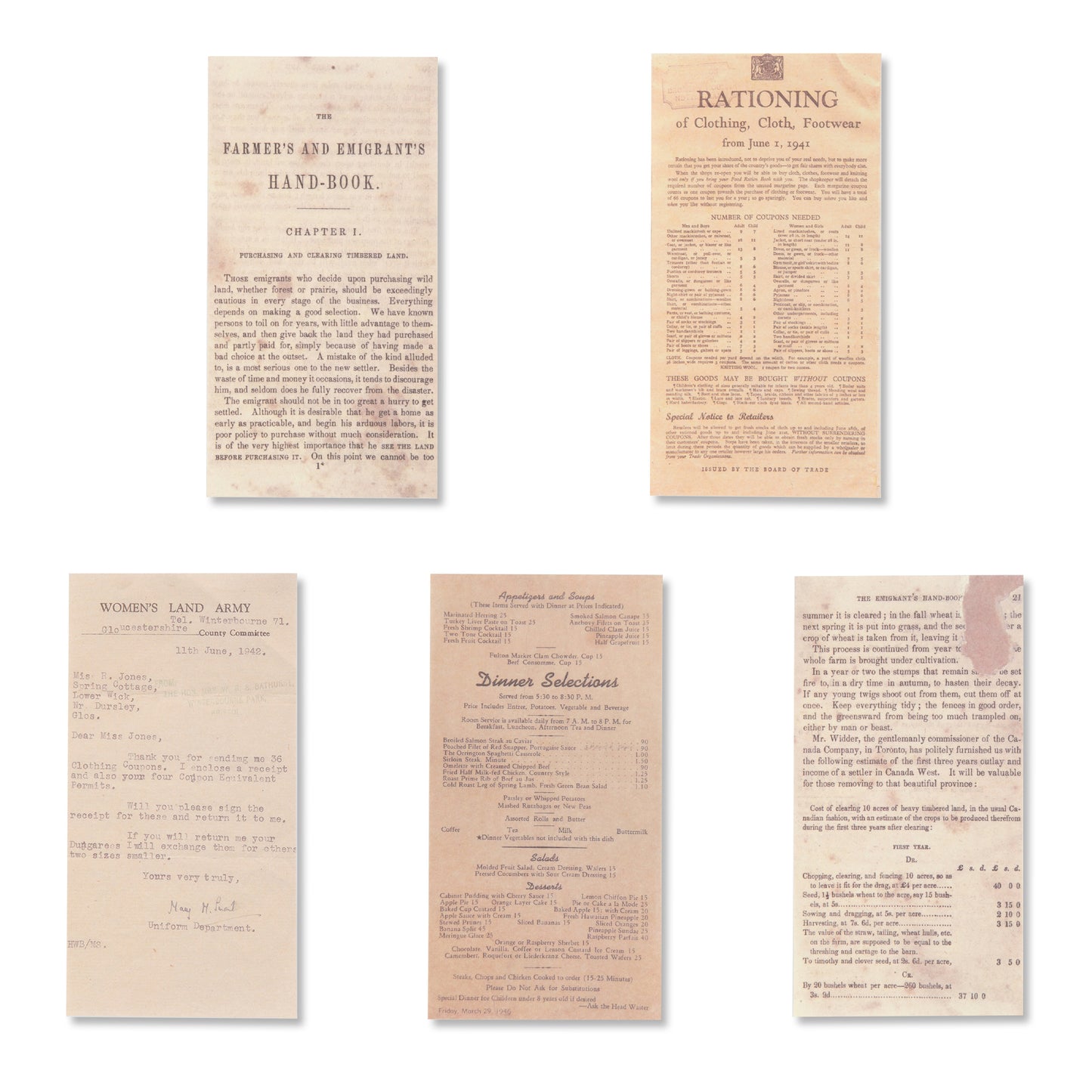 Antique Bookstore Scrapbook Paper - Era - 60 Sheets