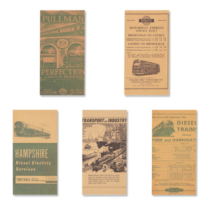 Antique Bookstore Scrapbook Paper - Station - 60 Sheets