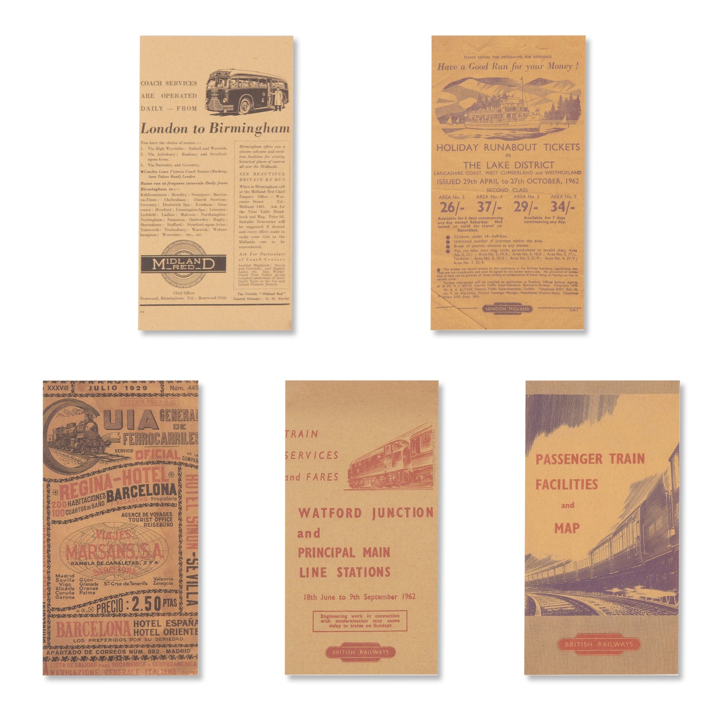 Antique Bookstore Scrapbook Paper - Station - 60 Sheets