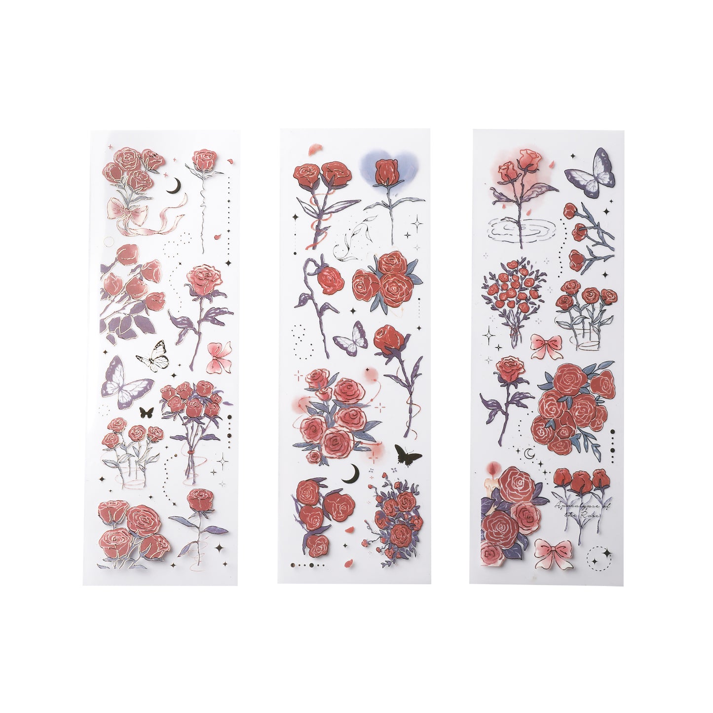 Apocalypse of The Rose Stickers - Blue