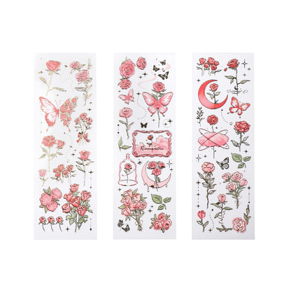 Apocalypse of The Rose Stickers - Pink