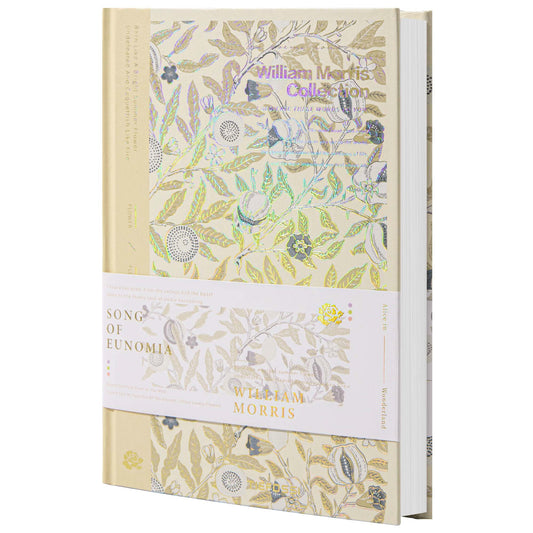 Euramia's Song Gold Foil Notebook - A5 - Ruled - Agata