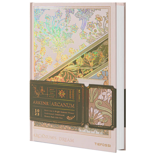 Arcanum's Dream Gold Foil Notebook - A5 - Lined - Eaton