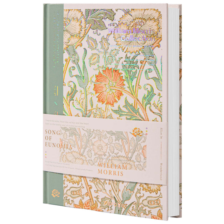 Euramia's Song Gold Foil Notebook - A5 - Lined - Manaya