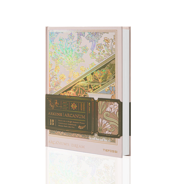Arcanum's Dream Gold Foil Notebook - A5 - Lined - Eaton