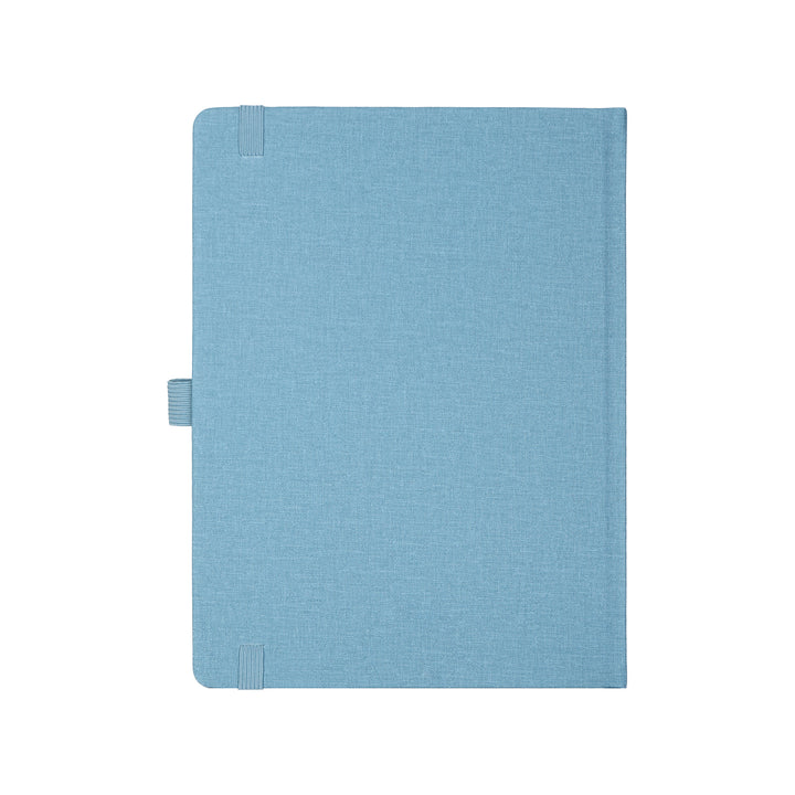 B5 Gold Vintage Dot Grid Notebook - Blue
