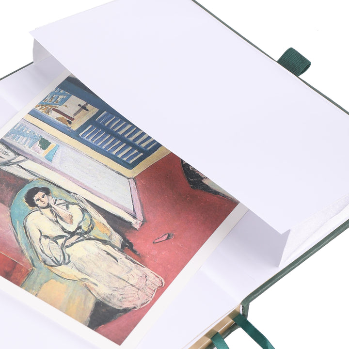 B5 Moonlight Melody Dot Grid Notebook - Green