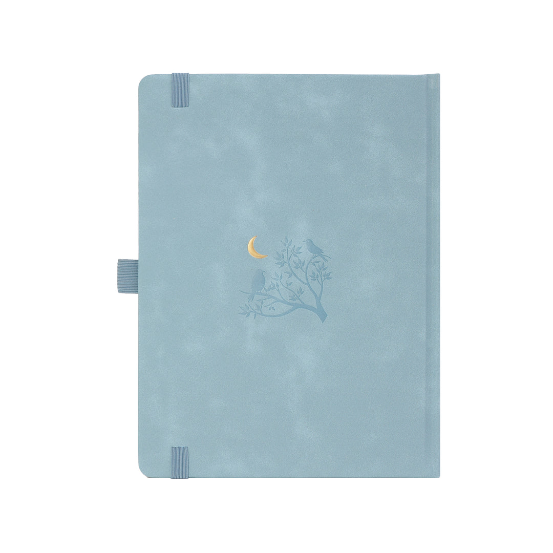 B5 Moonlight Melody Dot Grid Notebook - Light Blue