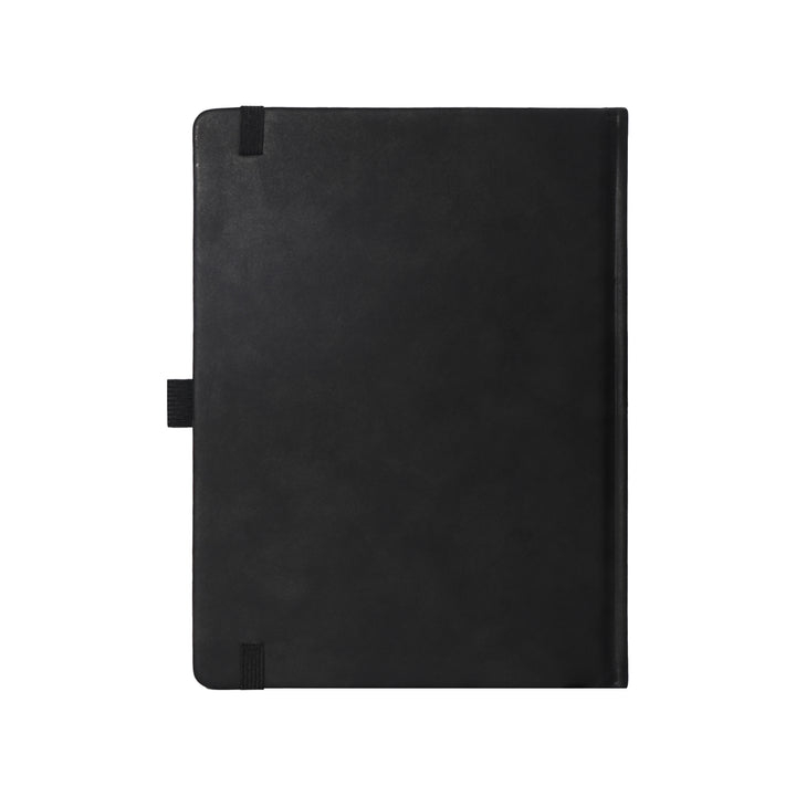 B5 Solunara Dot Grid Notebook - Black Silver