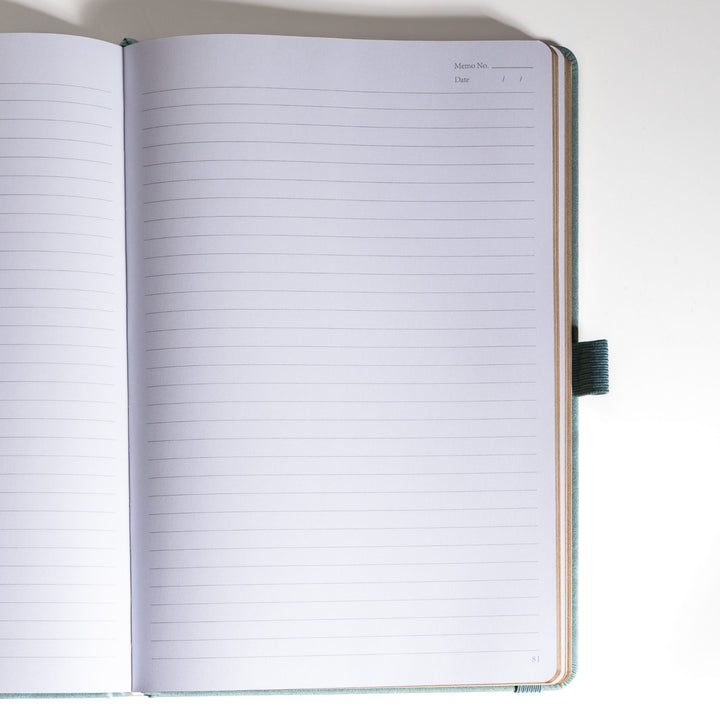 B5 Moonlight Melody Notebook - Light Blue
