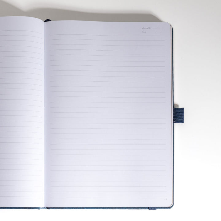 B5 Solunara Notebook - Black Silver