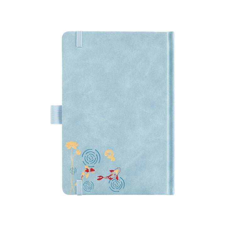 B6 Lotus &amp; Koi Notebook - Light Blue (Preorder, Ships August 25)