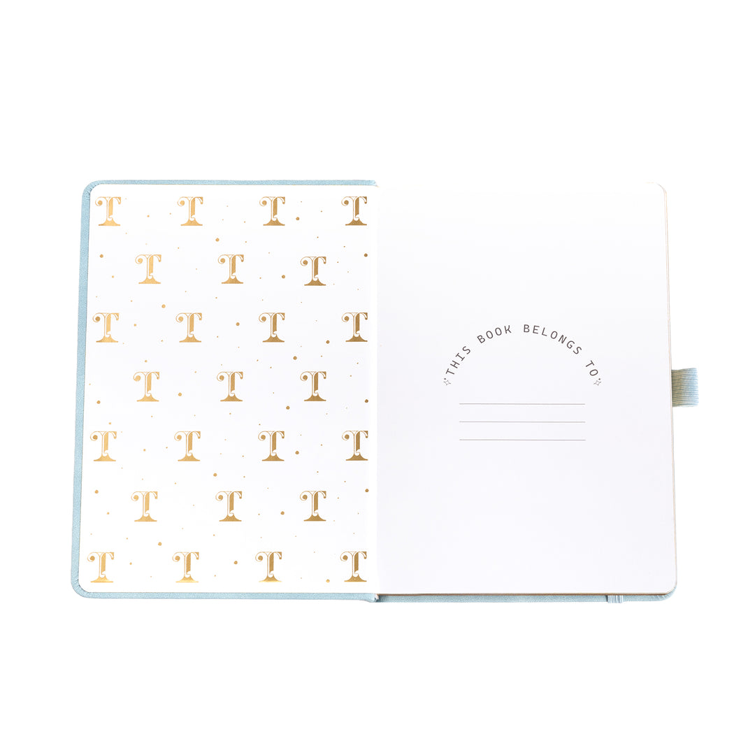 B6 Lotus &amp; Koi Notebook - Light Blue (Preorder, Ships August 25)