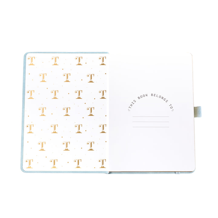 B6 Lotus &amp; Koi Notebook - Light Blue (Preorder, Ships August 25)