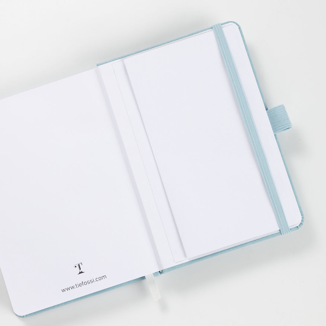 B6 Lotus &amp; Koi Notebook - Light Blue (Preorder, Ships August 25)