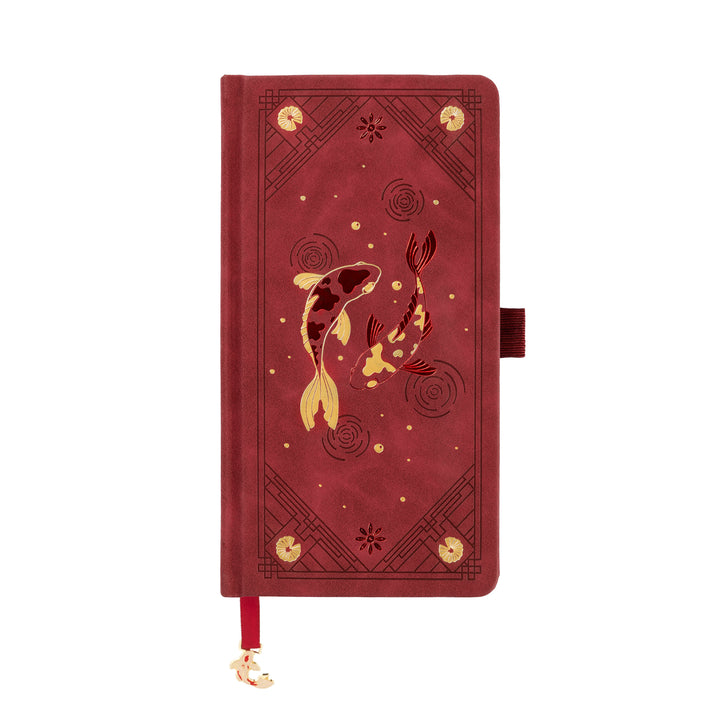Lotus &amp; Koi Travelers Notebook - Red (Preorder, Ships August 25)