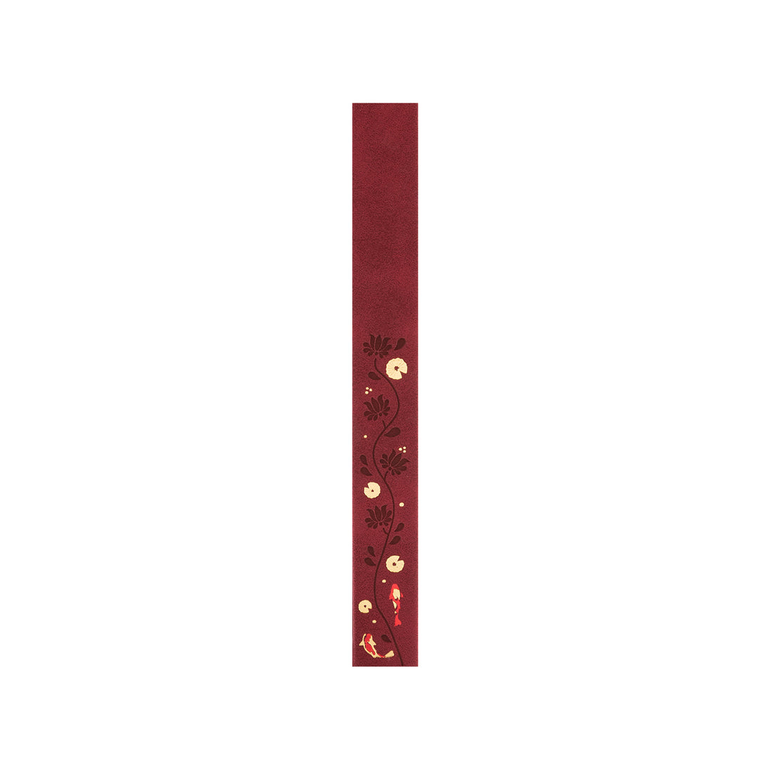 B6 Lotus &amp; Koi Notebook - Red
