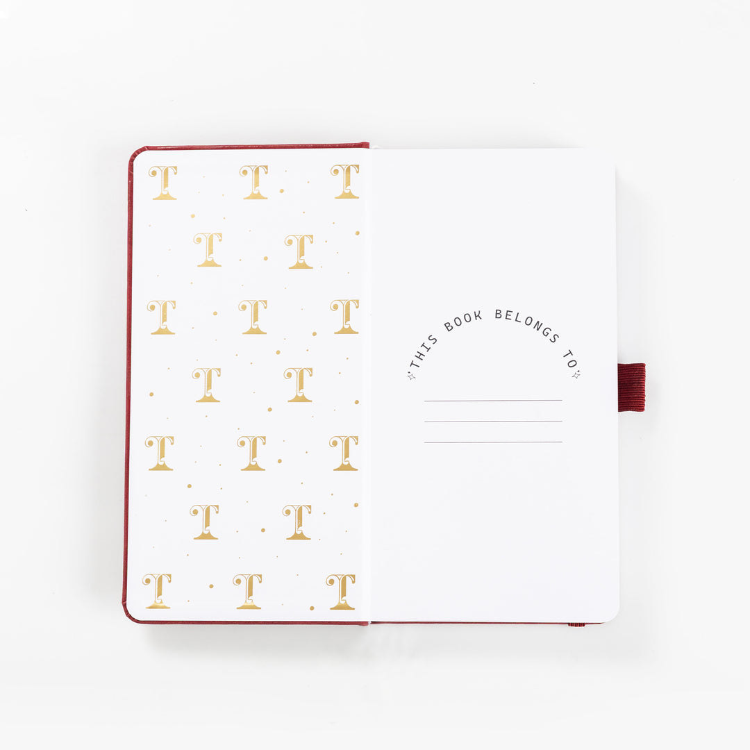 Lotus &amp; Koi Travelers Notebook - Red (Preorder, Ships August 25)