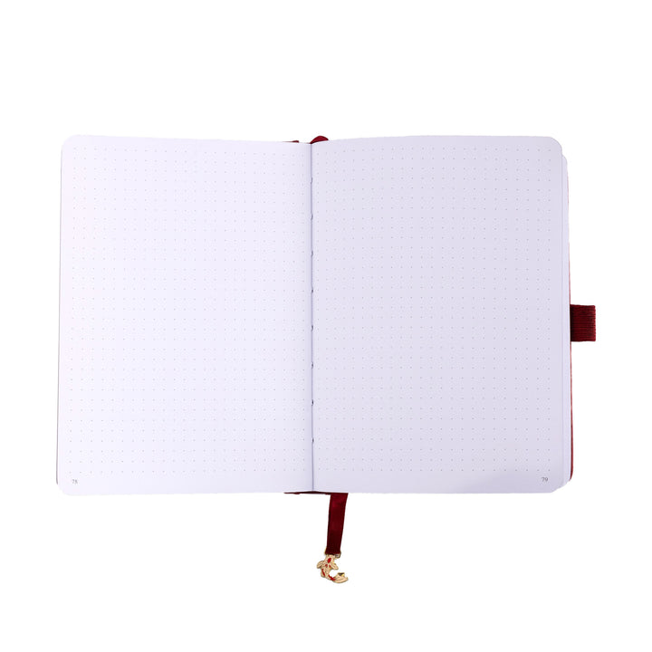 B6 Lotus &amp; Koi Notebook - Red