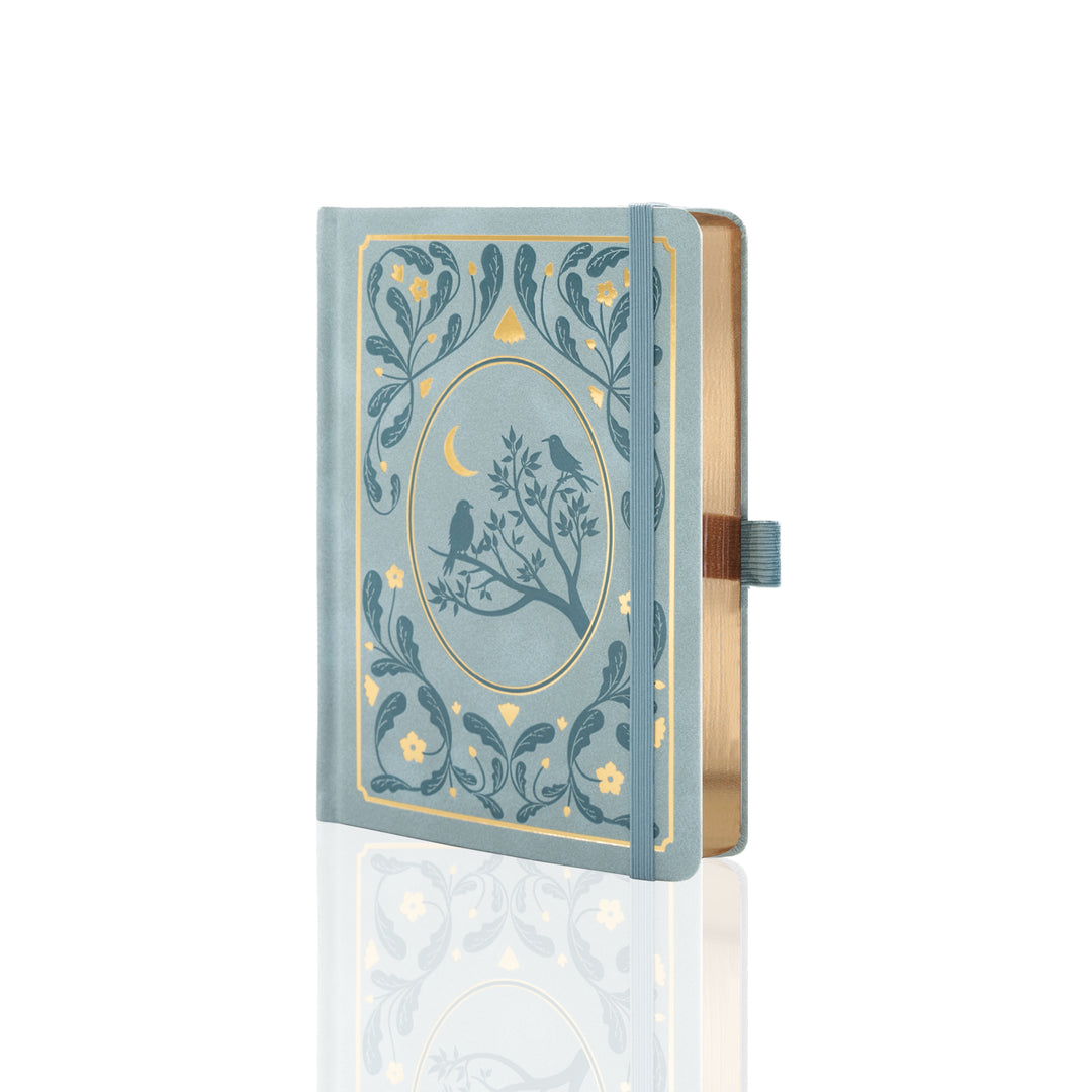 B6 Moonlight Melody Notebook - Light Blue