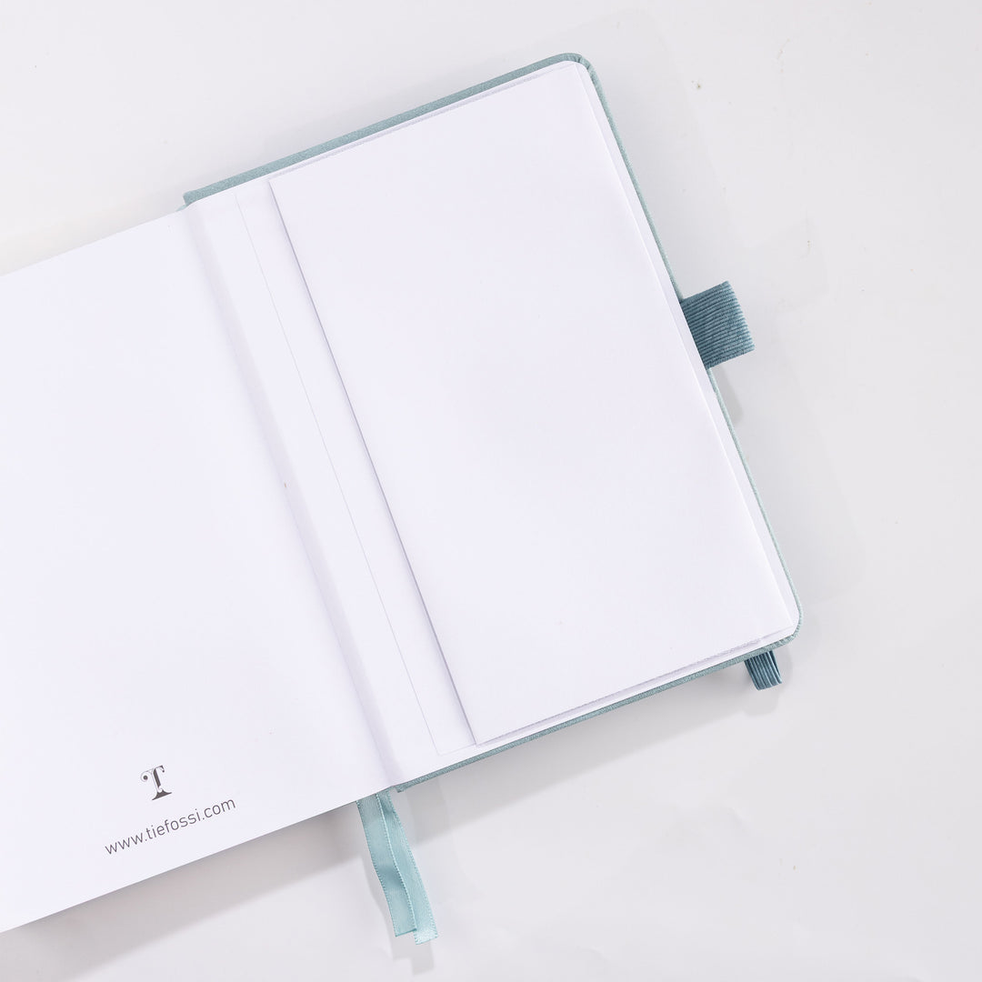 B6 Moonlight Melody Notebook - Light Blue