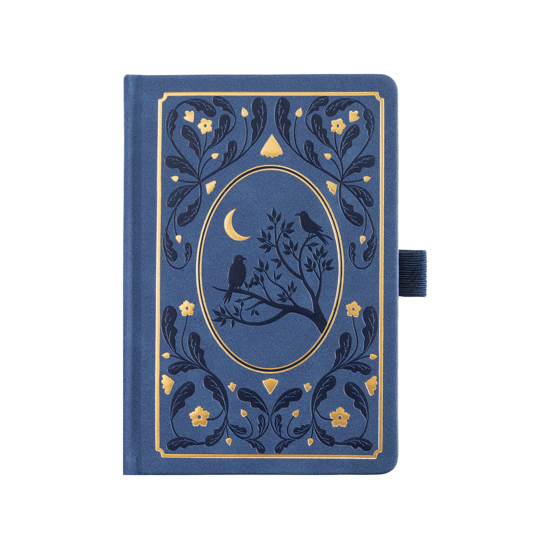 B6 Moonlight Melody Notebook - Navy
