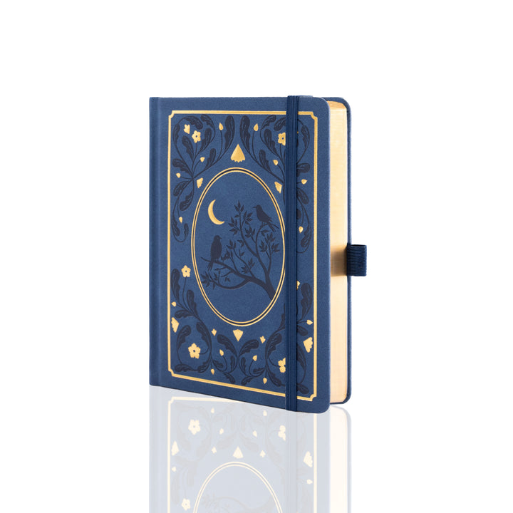 B6 Moonlight Melody Notebook - Navy