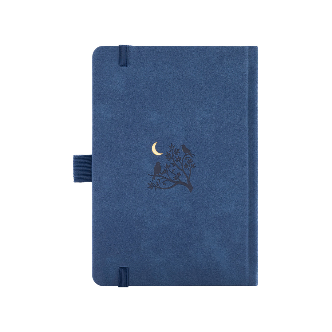 B6 Moonlight Melody Notebook - Navy