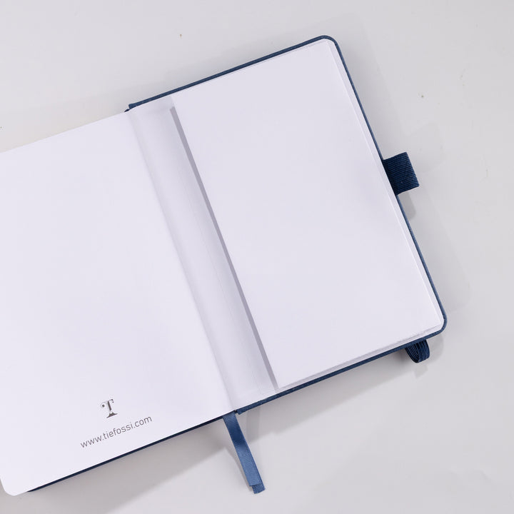 B6 Moonlight Melody Notebook - Navy