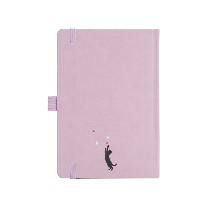 B6 Sakura &amp; Cat Notebook - Pink (Pre-order, Ships August 25)