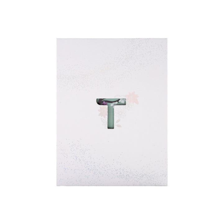 B6 Sakura &amp; Cat Notebook - Light Green